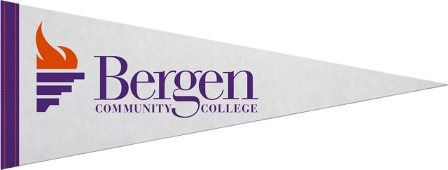 Bergen Community College 9x24 Pennant