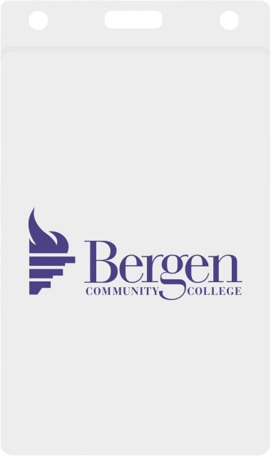 Bergen Community College Thumb Notch Card Guard