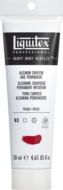 Heavy Body Acrylic 4.65oz Tube Alizarin Crimson Hue