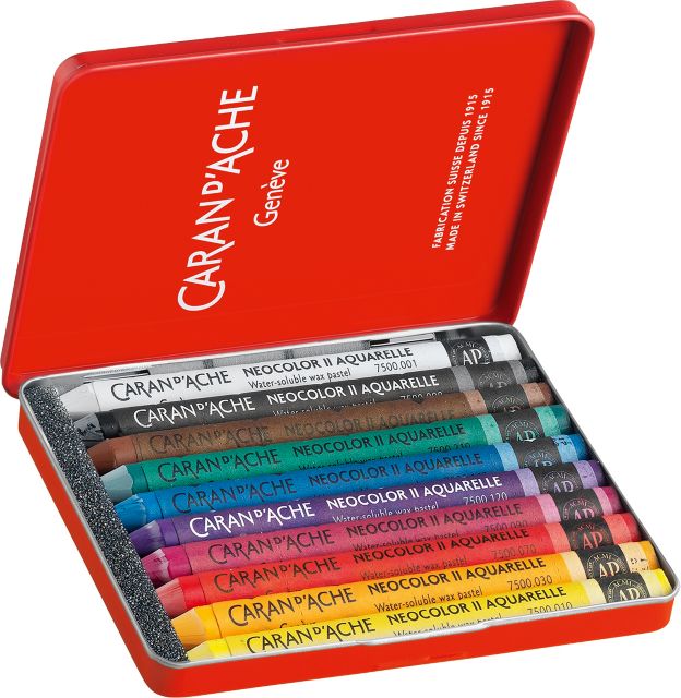 NeoColor 2 water soluble crayons set of 10