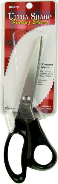 Allary Scissors 9in Pinking Shears Ultra Sharp
