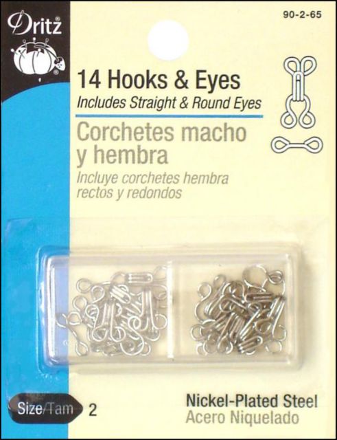 Dritz Hooks & Eyes