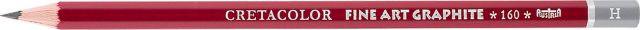 FINE ART ''RED'' GRAPHITE PENCIL H