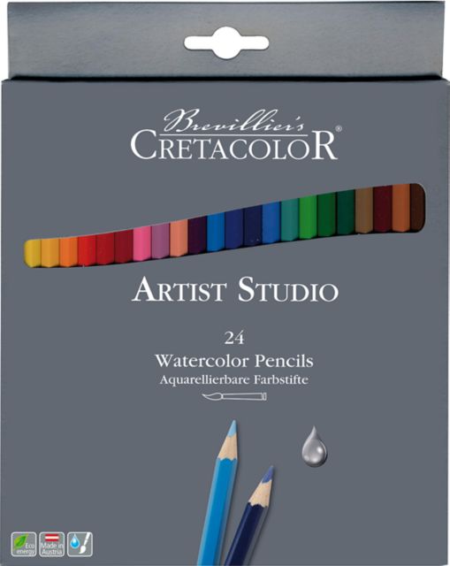 ART STUDIO LINE WATERCOLOR PENCILS 24/SET
