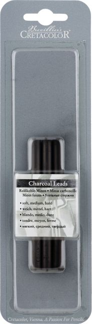 COMPRESSED CHARCOAL 3-PIECE SET SOFT/MEDIUM/HARD