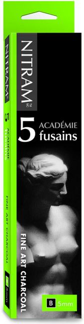 CHARCOAL ACADEMIE B 5MM