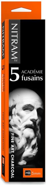 CHARCOAL ACADEMIE HB 5MM