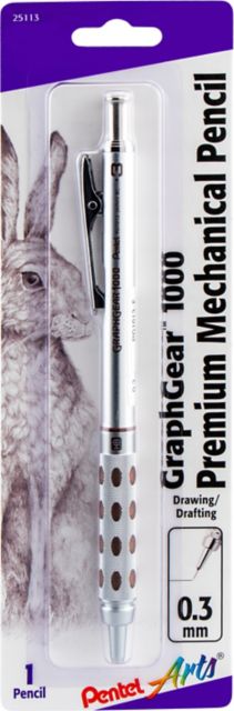 MECHINCAL PENCIL GRAPH 1000 BROWN .3MM