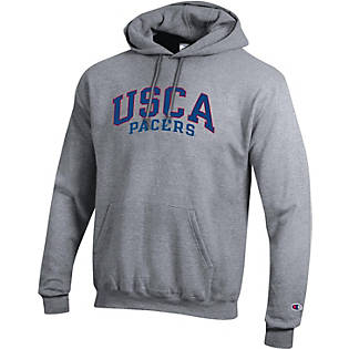 Men University of South Carolina USC Aiken USCA Aiken Pacers Zip-up Jacket Hooded Sweatshirt Black 