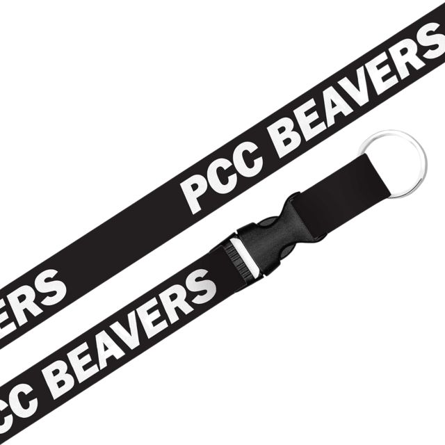 Pratt Community College Beavers Lanyard with Buckle