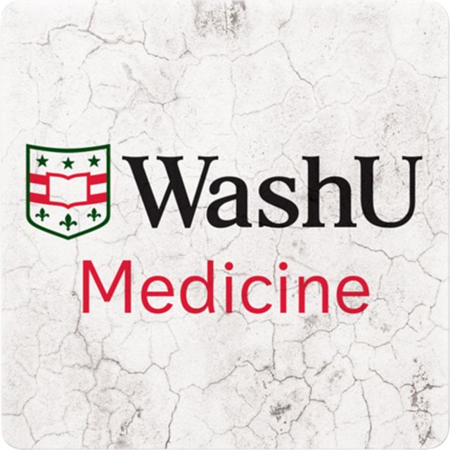 Washington University School of Medicine in St. Louis 4'' x 4'' Coaster