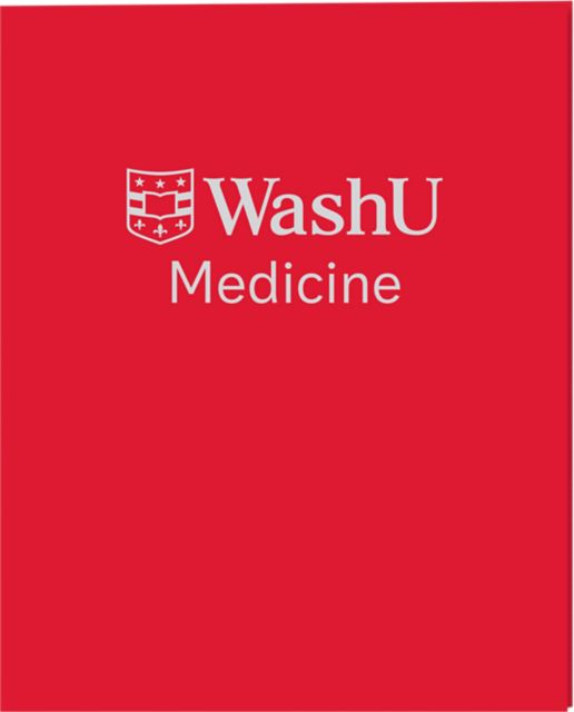 Washington University School of Medicine in St. Louis 2 Pocket Folder