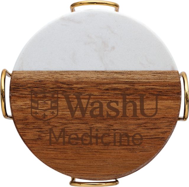 Washington University School of Medicine in St. Louis Coaster Set