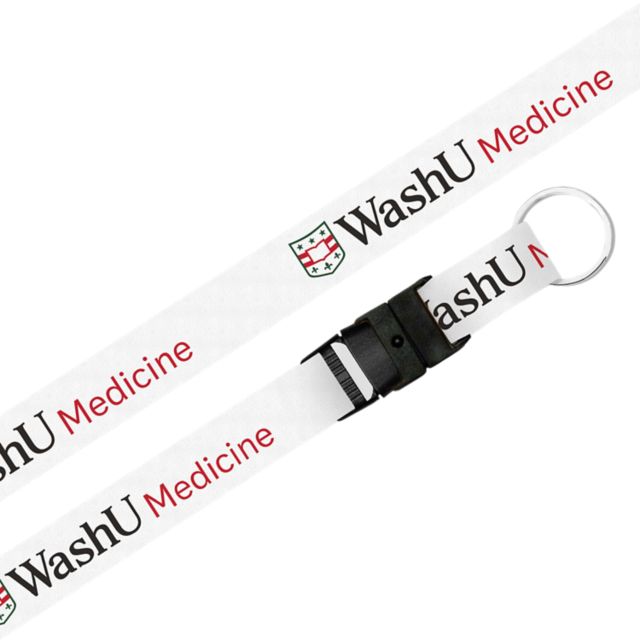 Washington University School of Medicine in St. Louis Lanyard with Buckle