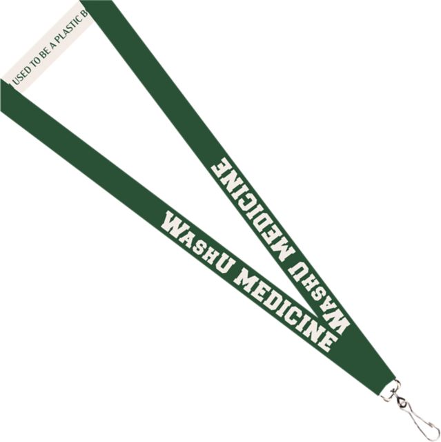 Washington University School of Medicine in St. Louis Recycled Lanyard