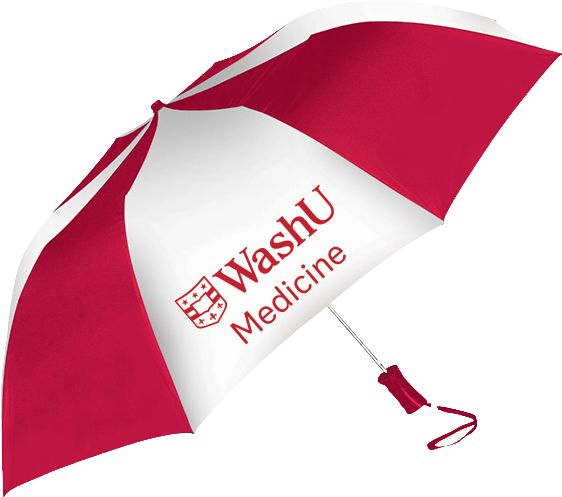 WashU School of Medicine in St. Louis 48" Two Tone Automatic Umbrella