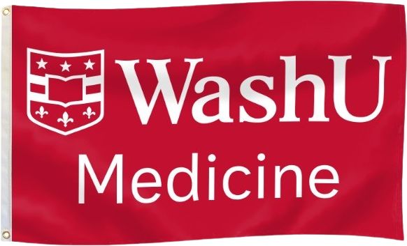 Washington University School of Medicine in St. Louis 3x5 Flag