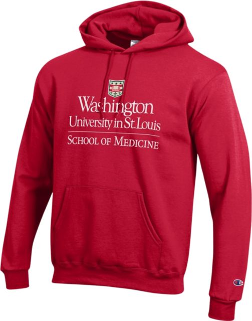 Washington University School of Medicine in St. Louis Hooded Sweatshirt:  Washington University - St. Louis