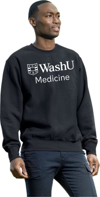 Washington University School of Medicine in St. Louis Peace Crewneck Sweatshirt