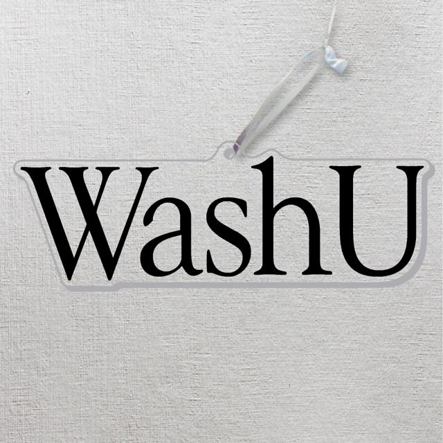 Washington University School of Medicine in St. Louis 3" x 4" Ornament