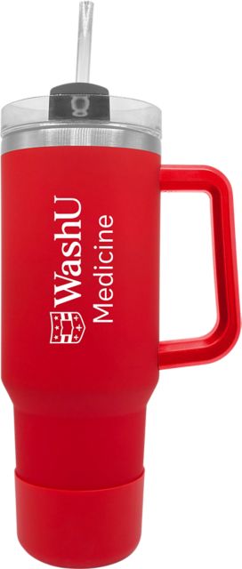 Washington University School of Medicine in St. Louis 40 oz. Tumbler with Straw