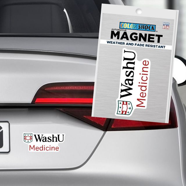 Washington University School of Medicine in St. Louis 4" x 4" Magnet