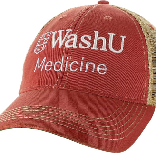 WashU School of Medicine in St. Louis Patch Trucker Cap