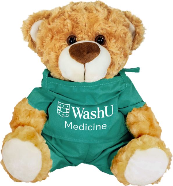 Washington University School of Medicine in St. Louis Bear with Scrubs 10'' Plush Toy