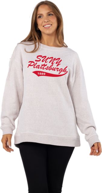 SUNY Plattsburgh Cardinals Women's Warmup Crewneck Sweatshirt