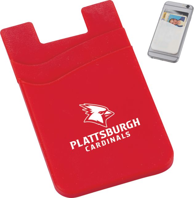 SUNY Plattsburgh Silicone Card Wallet