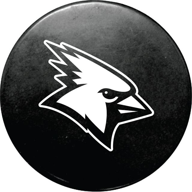 SUNY Plattsburgh Cardinals Hockey Puck