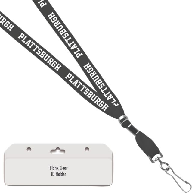 SUNY Plattsburgh Card Dispenser Lanyard