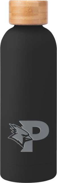 SUNY Plattsburgh Blair Stainless Steel Bottle w/ Bamboo Lid 17 oz