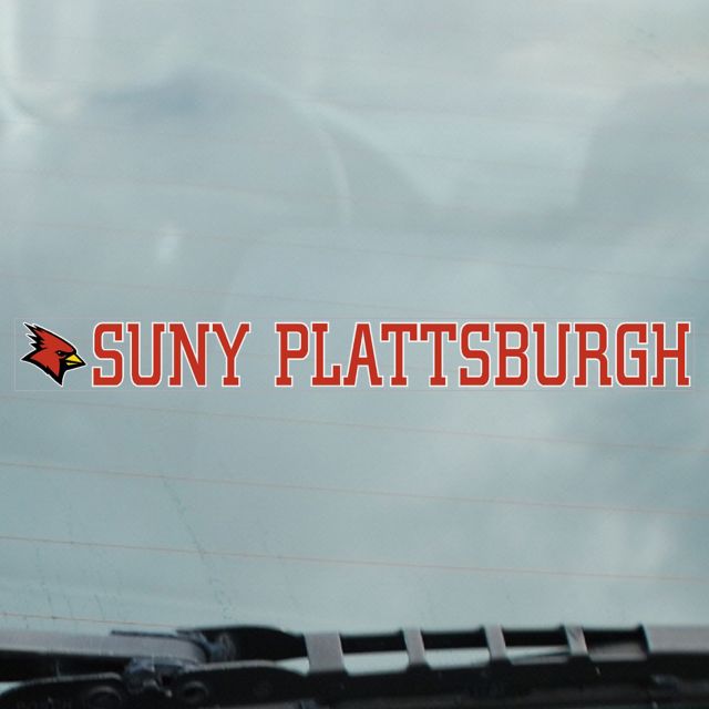 SUNY Plattsburgh Strip Decal
