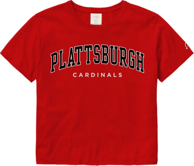 SUNY Plattsburgh Women's Crop Short Sleeve T-Shirt