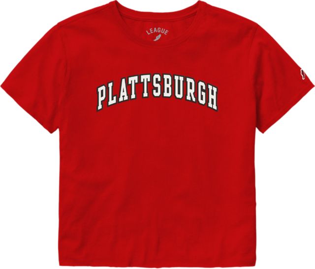 SUNY Plattsburgh Short Sleeve Cropped T-Shirt