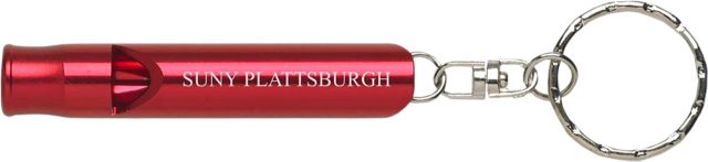 SUNY Plattsburgh Whistle Keychain