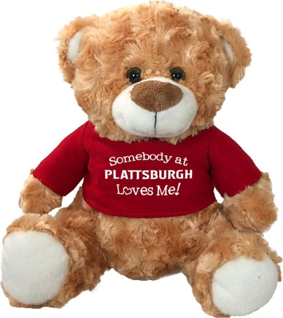 SUNY Plattsburgh Somebody Loves Me 10" Plush Bear