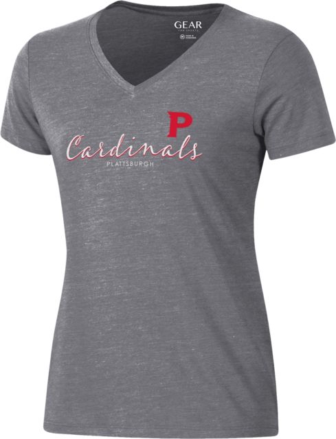 SUNY Plattsburgh Women's V-Neck Short Sleeve T-Shirt
