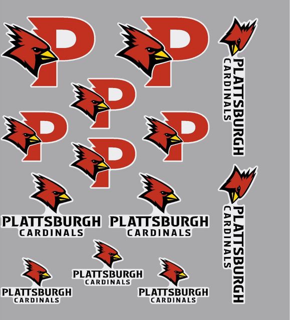 SUNY Plattsburgh Sticker Sheet