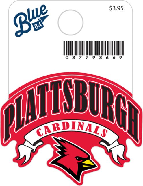 SUNY Plattsburgh Cardinals Mini Sticker