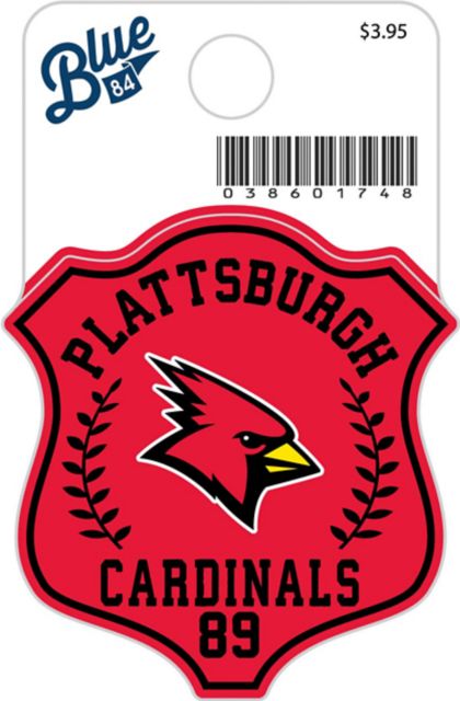 SUNY Plattsburgh Cardinals Mini Sticker