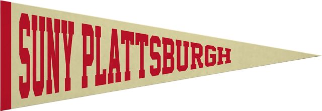 SUNY Plattsburgh 5x15 Pennant