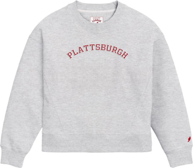 SUNY Plattsburgh Women's Boxy Crewneck Sweatshirt