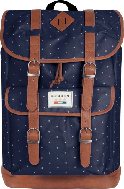 benrus striped backpack