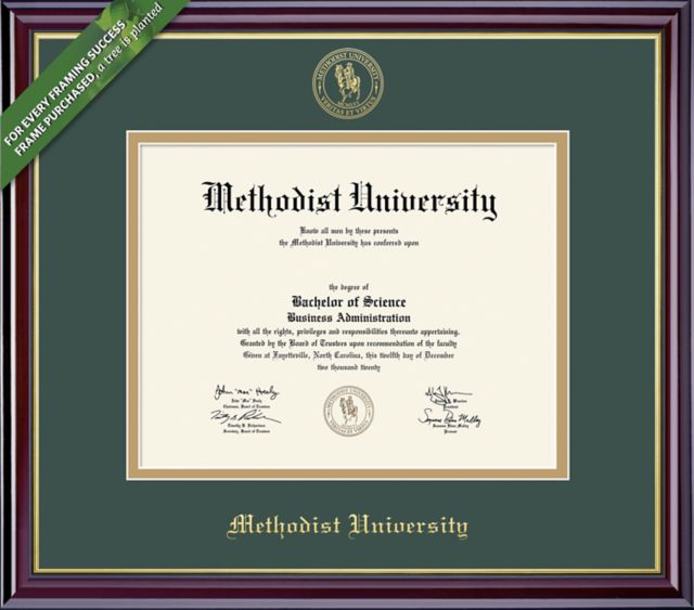 Methodist University 11x14 Windsor Diploma Frame