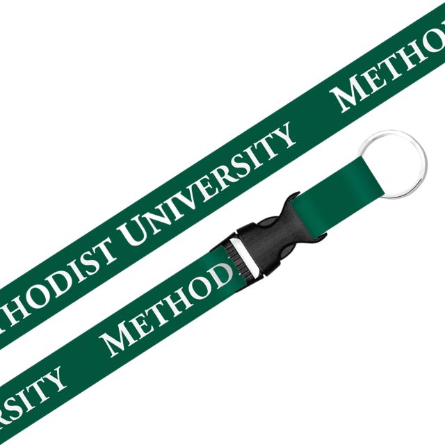 Methodist University Lanyard with Buckle