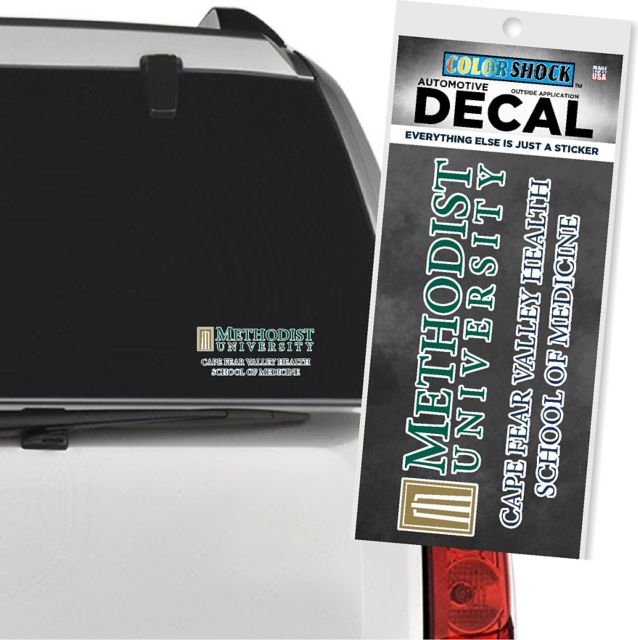 Methodist University Medicine Decal