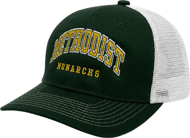 Methodist University Structured Mesh Snapback Cap