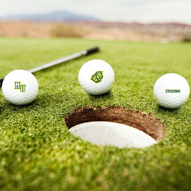 Methodist University 3-Pack Golf Balls